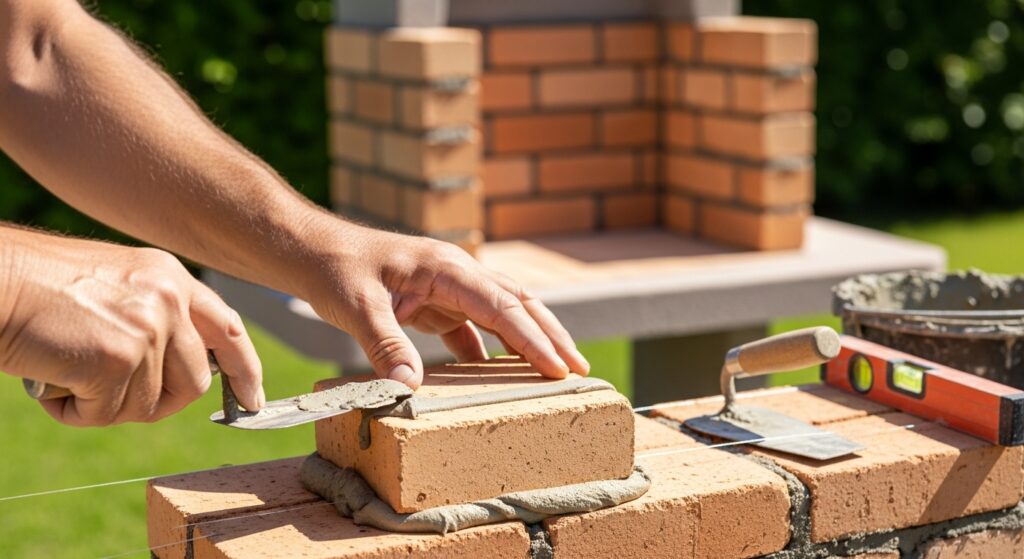 Barbecue in muratura fai da te: guida completa alla costruzione con mattoni refrattari